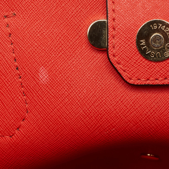 MICHAEL KORS Brown Saffiano Leather Greenwich Tote - Picture 7 of 8